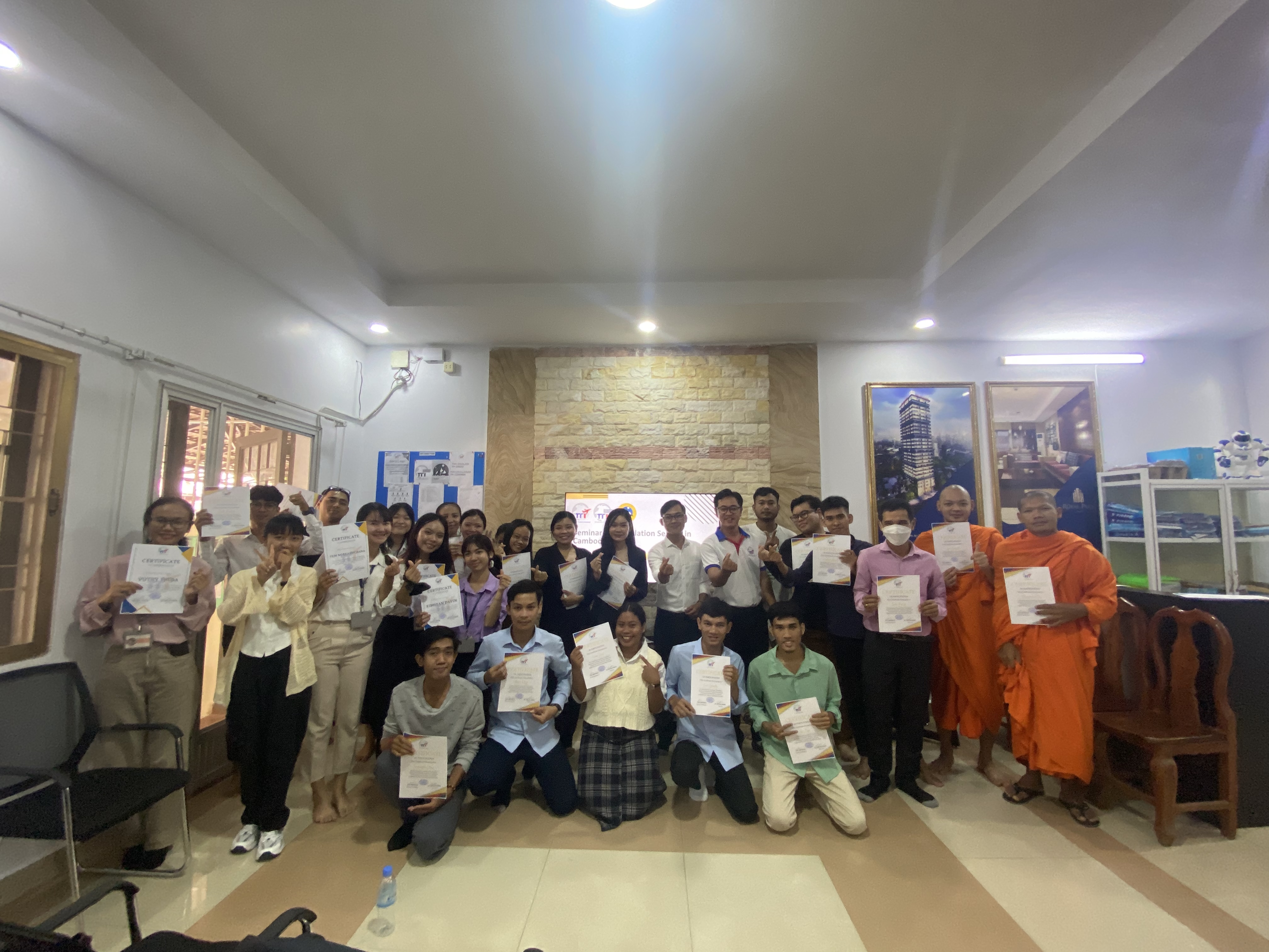 Completion of Internship Program for Four Seasons